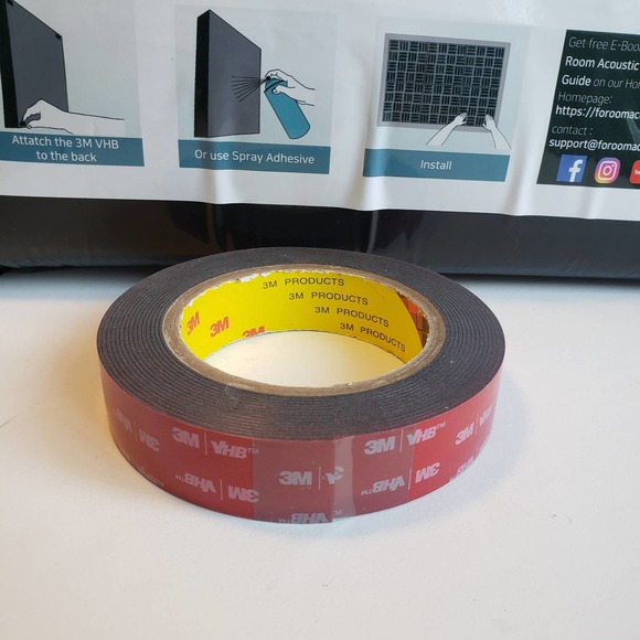 Foroomaco Acoustic Foam Panels Pack of 12 Sound Proofing Panels NIB Sealed - Picture 3 of 9